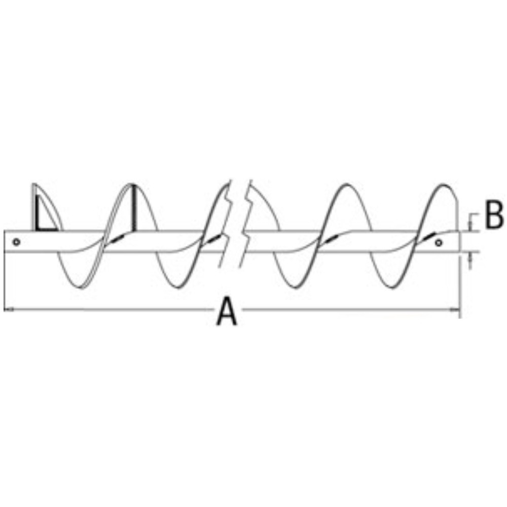 Unloading Bin Auger Fits R66 R76 71426587