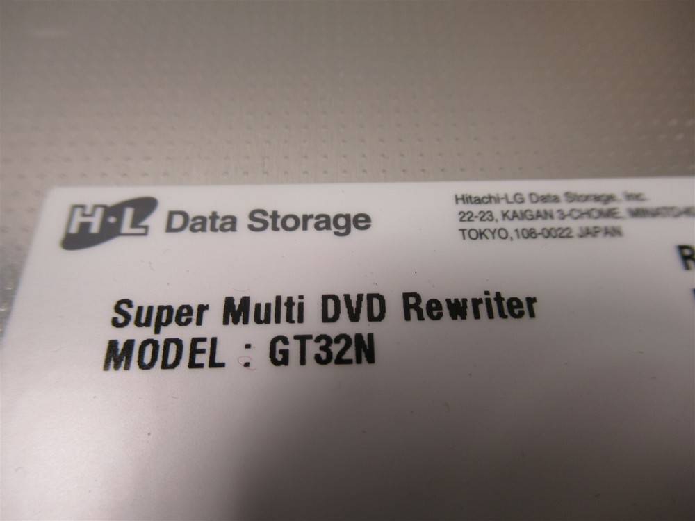 HL Data Storage Super Multi DVD Rewriter GT32N Hitachi LG