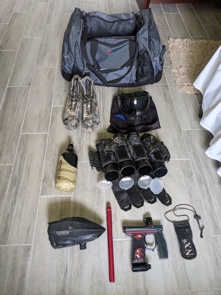 paintball gun package