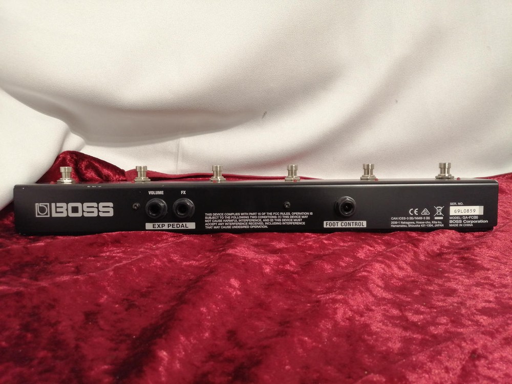 Boss GA-FC GA Foot Controller used