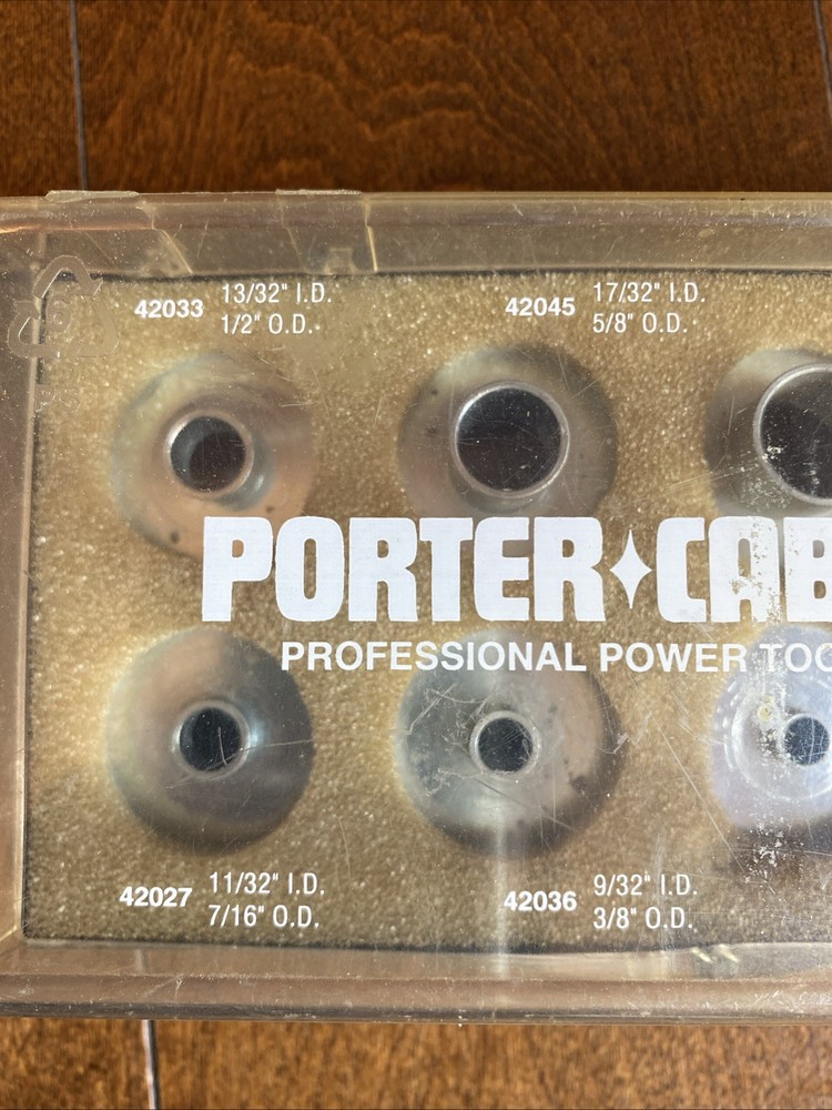 Router Templet Guide…. PORTER CABLE Kit No 42000