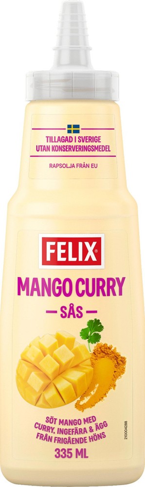 FELIX MANGO CURRY Sauce Bottle 335g 11.8oz