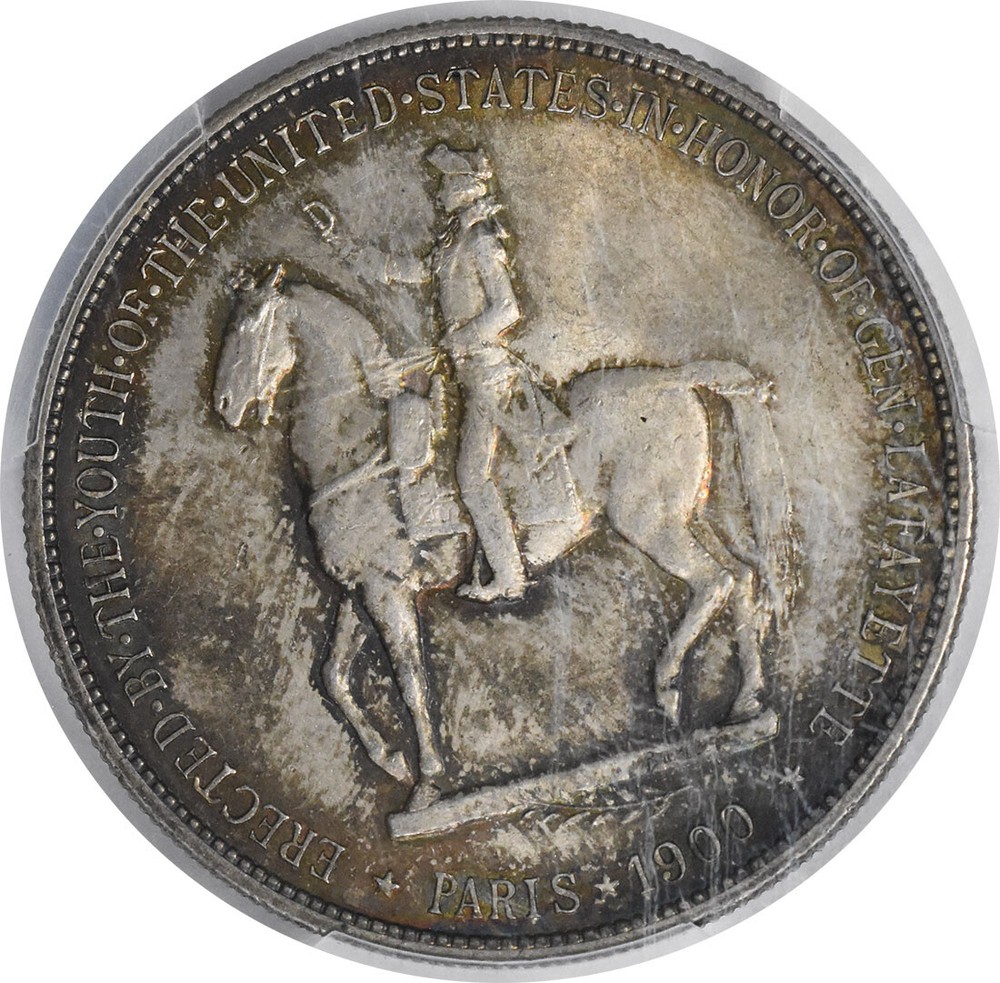 1900 Lafayette Commemorative Silver Dollar MS62 PCGS