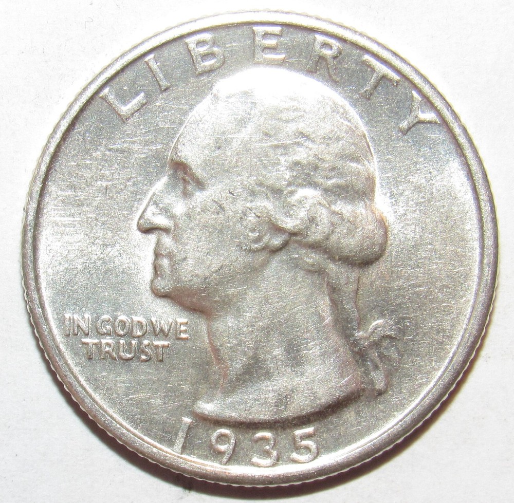 1935 Washington Quarter UNC (B130)