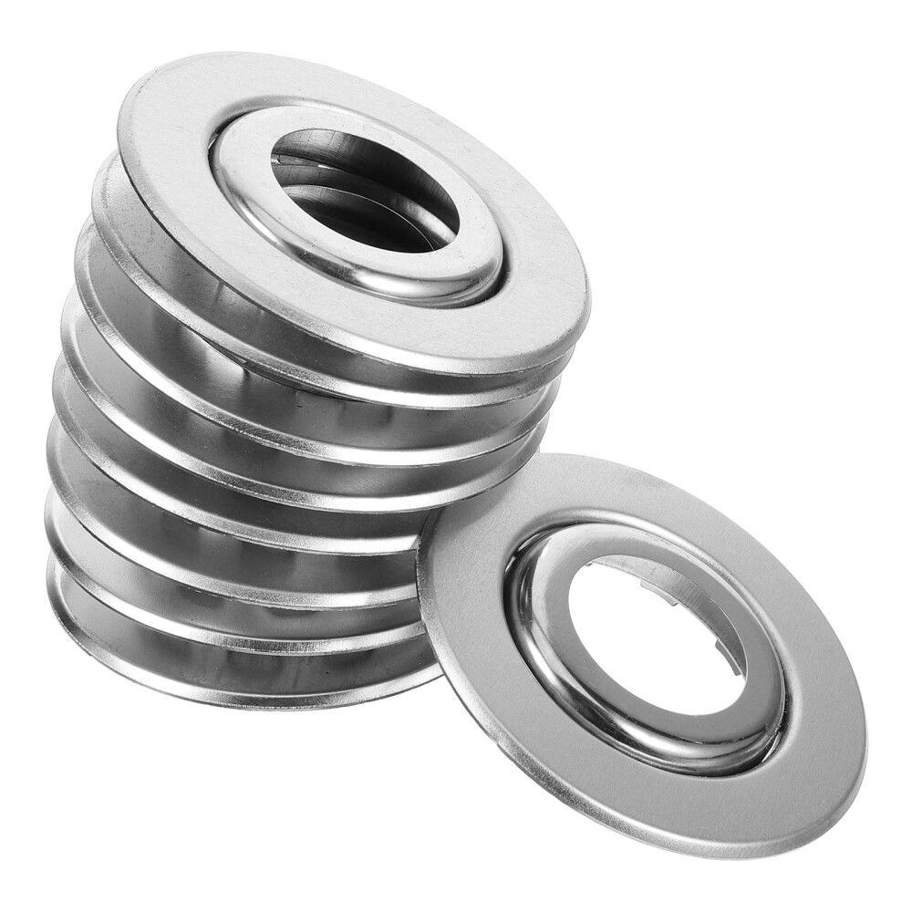 10 Pcs Stainless Plate Sprinkler Head Decorative Cover Fire Shield