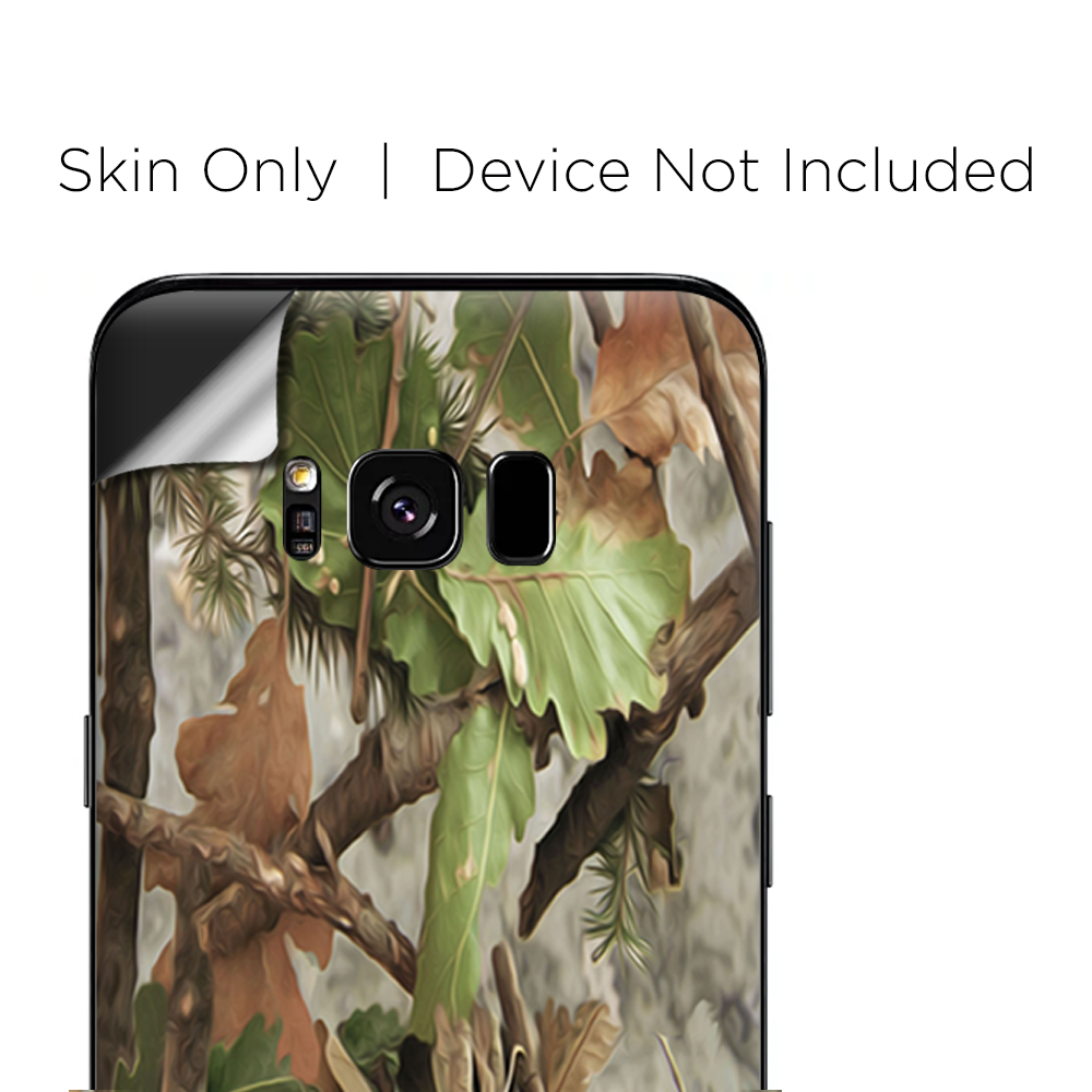 Skins Decals for Samsung Galaxy S8 - tree camo real oak