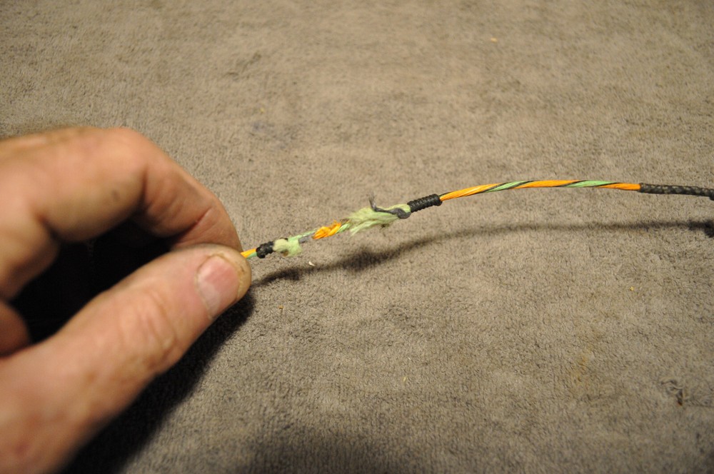 Bowtech Constitution Compound long Bow String , not useable as is, for parts