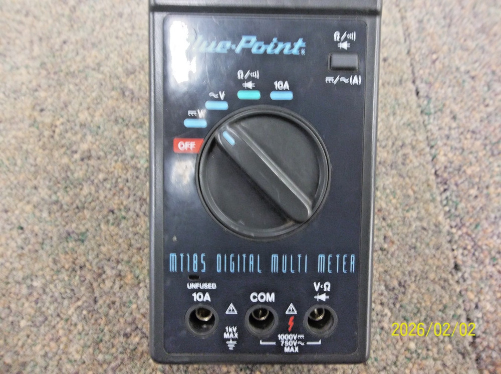Blue-Point MT185 NICE Auto Ranging Digital Multimeter With Leads