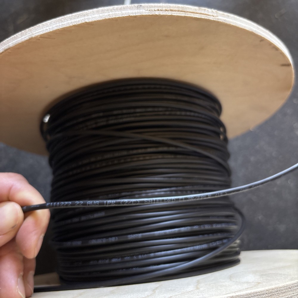 100’ SMARTWIRE E111272 22 AWG 1PR Shielded Cable