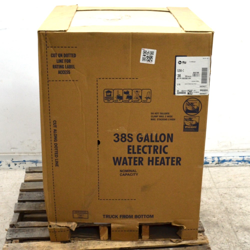 NEW Rheem / Ruud ELDS40-C 38 Gal. Electric Water Heater NS 1PH 3000/3000 208V