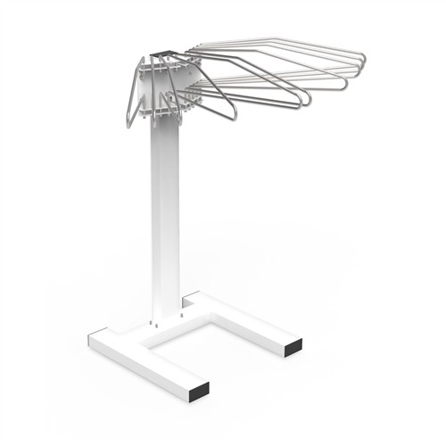 X-Ray Apron Rack - Mobile, 10 Swing Arms