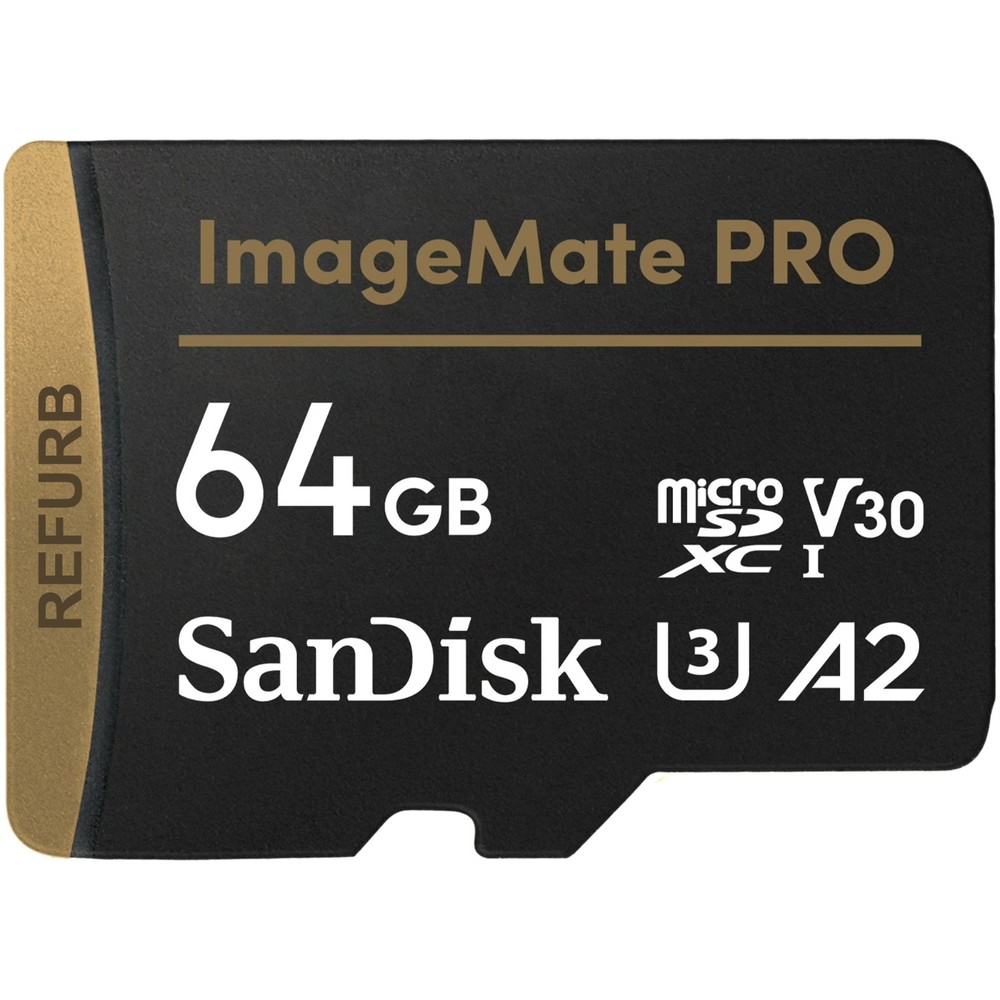 SanDisk 64GB ImageMate Pro microSDXC UHS 1 Memory Card