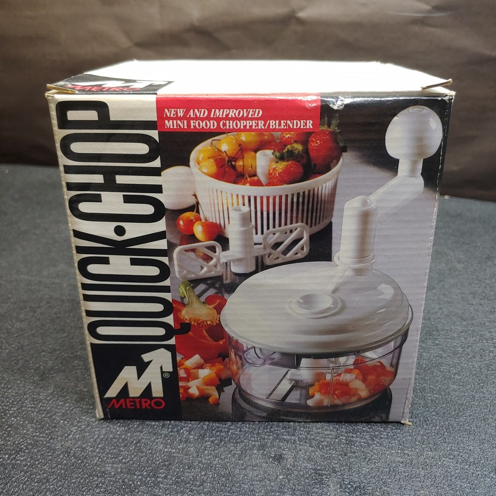 Metro Quick Chop Mini Chopper/ Blender Model 1646