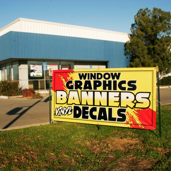 3' x 8' Custom Premium Vinyl Banner 13oz Full Color - Free Basic Design Include