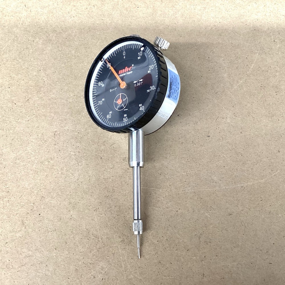 MHC Dial Drop Indicator 1.0000" Max Measurement 0-100 Dial Reading Untested