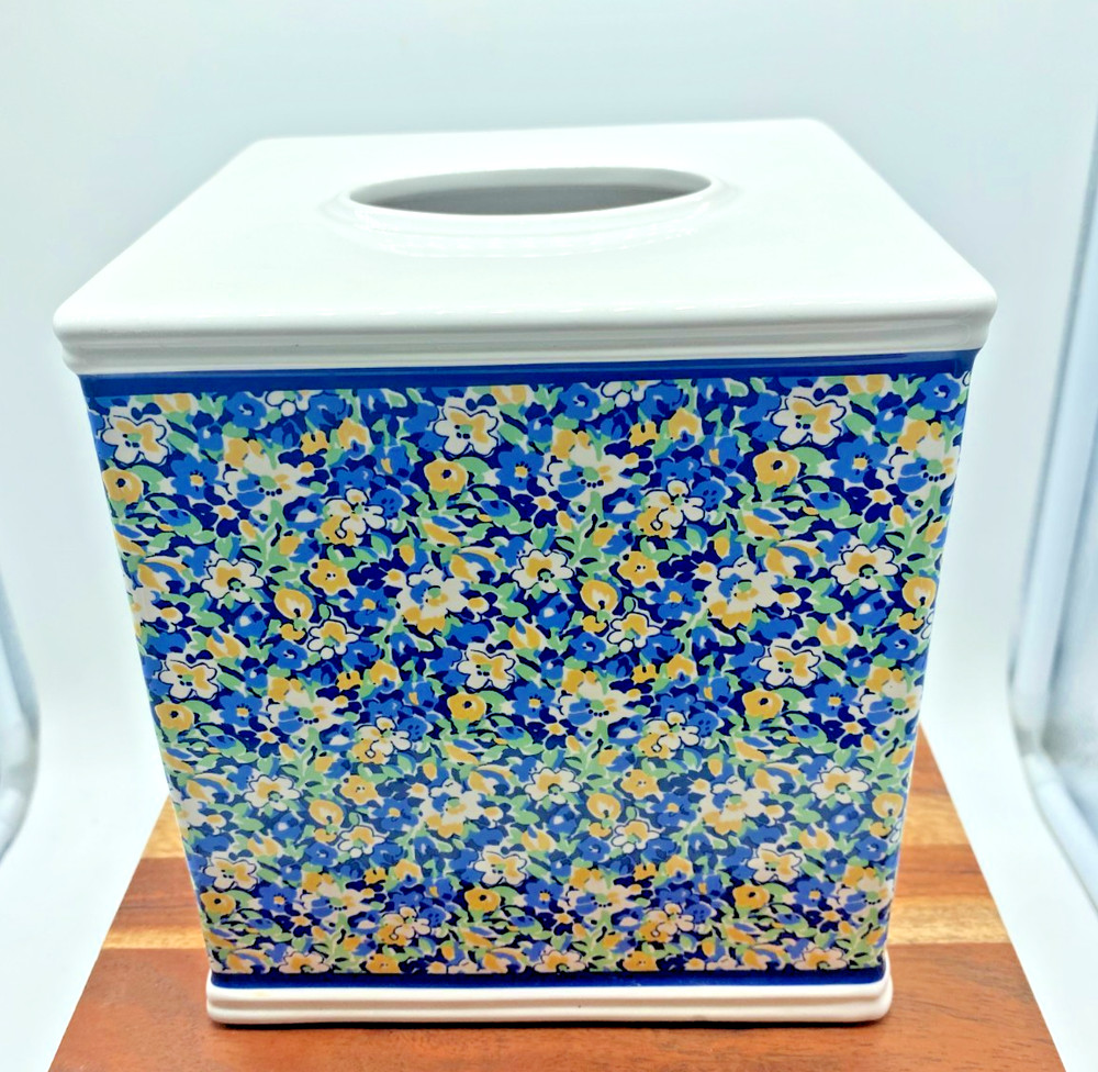Tommy Hilfiger Elizabeth Anne Ceramic Tissue Box