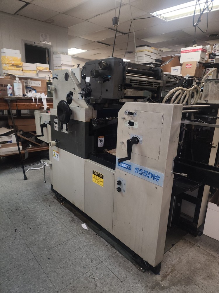 Hamada 665 CD 2 Color Press