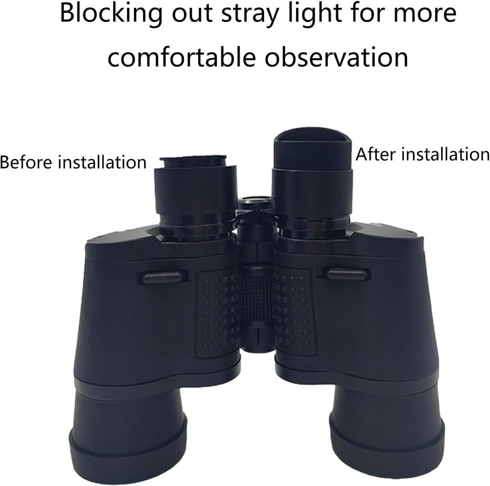 Soft Rubber Eye Shield for Microscopes & Binoculars - 28mm-37mm Inner Diameter