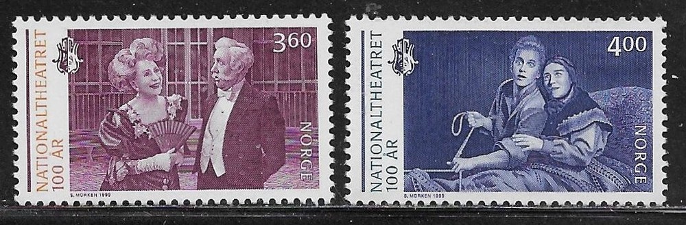 Norway Scott #'s 1238 - 1239 MNH