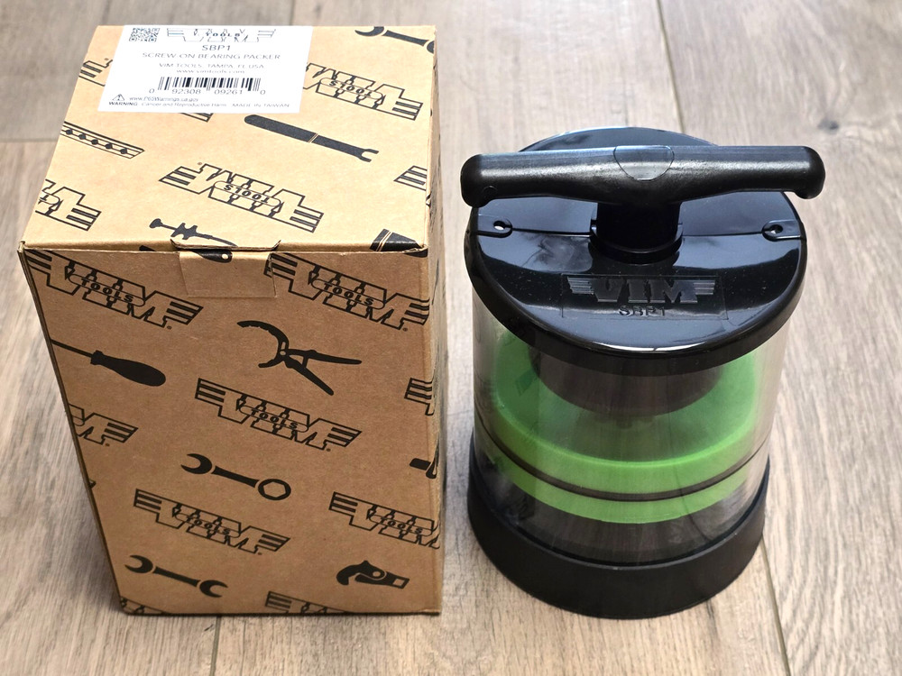 VIM Tools Screw On Bearing Grease Packer Tool #SBP1