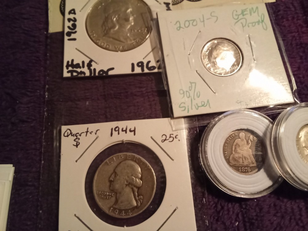 Old U.S Silver & World Coins Large Lot