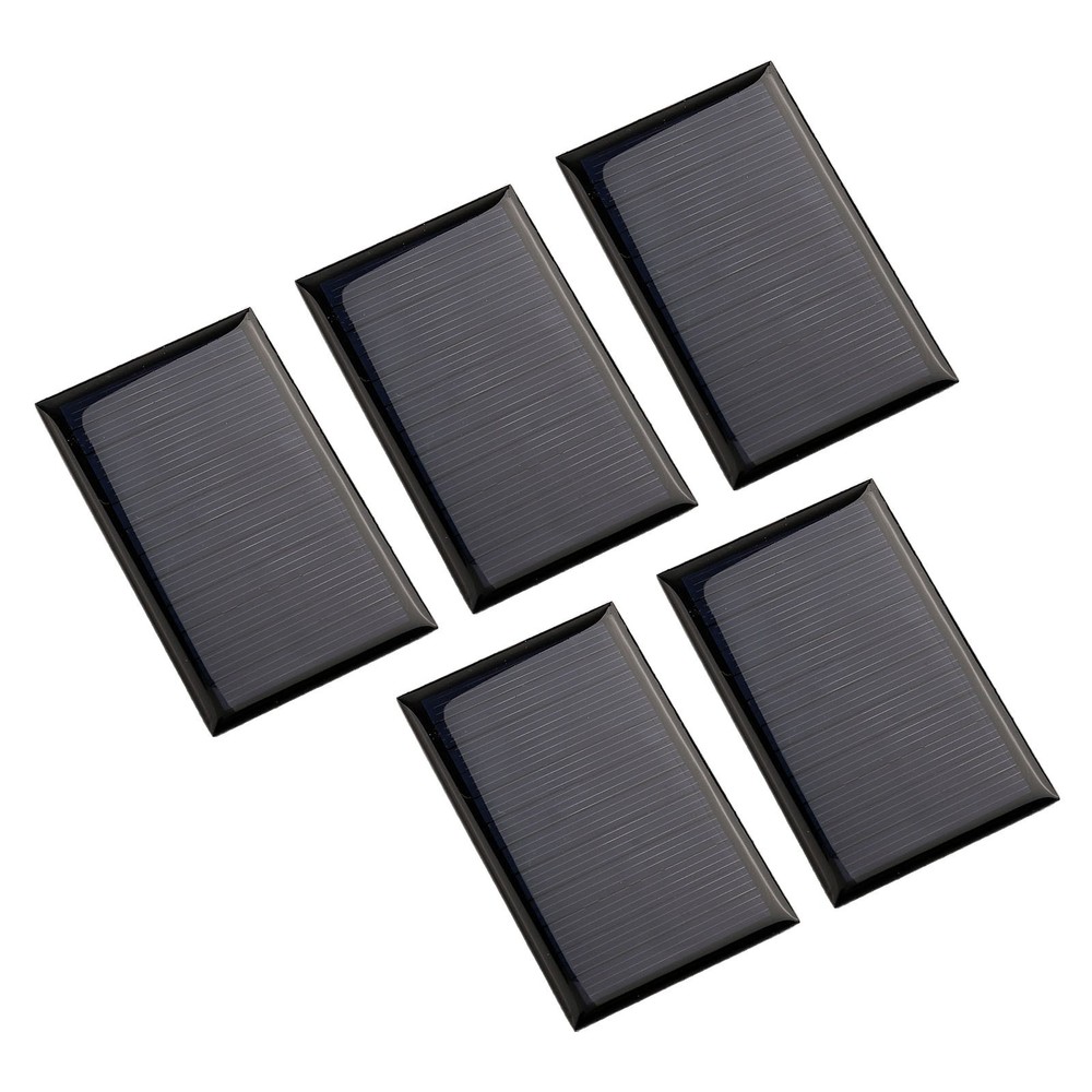 Flexible Use Mini Solar Panels Pack of Five Suitable for Various Needs