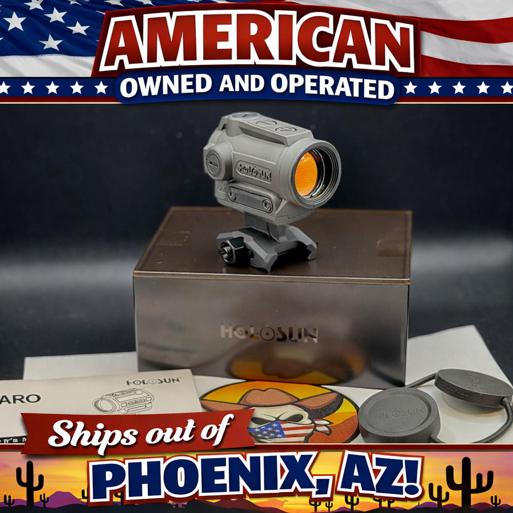 Holosun 1x22mm Red 2 MOA Dot Advanced Optic Sight ARO-RD2 BLACK