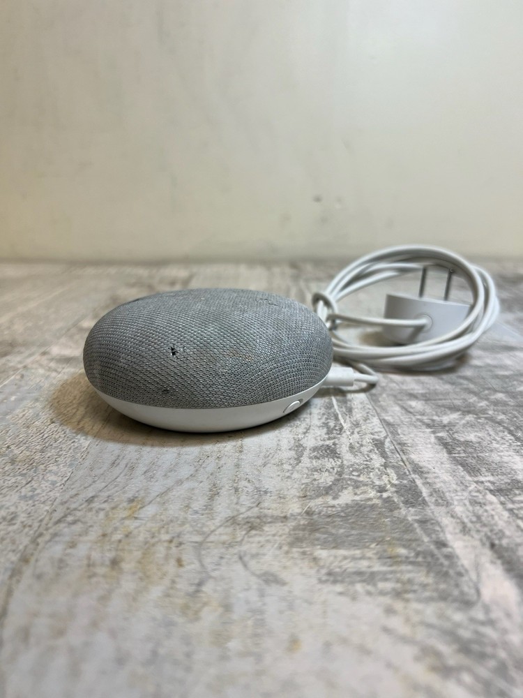 Google Home Mini Smart Speaker Assistant - Grey (Model H0A) - Tested
