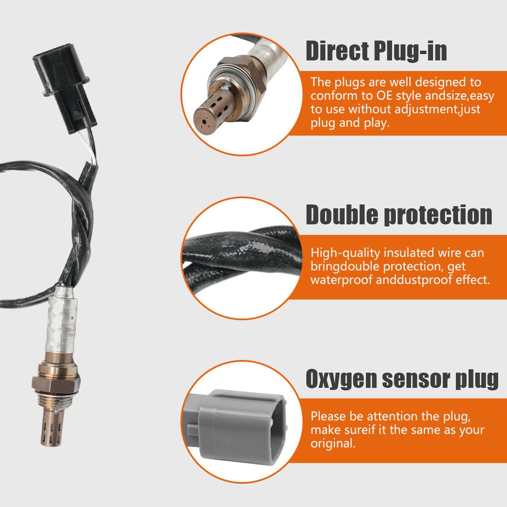 4PCS High Performance Oxygen Sensor For Replacement 2009-2010 Nissan Murano 3.5L