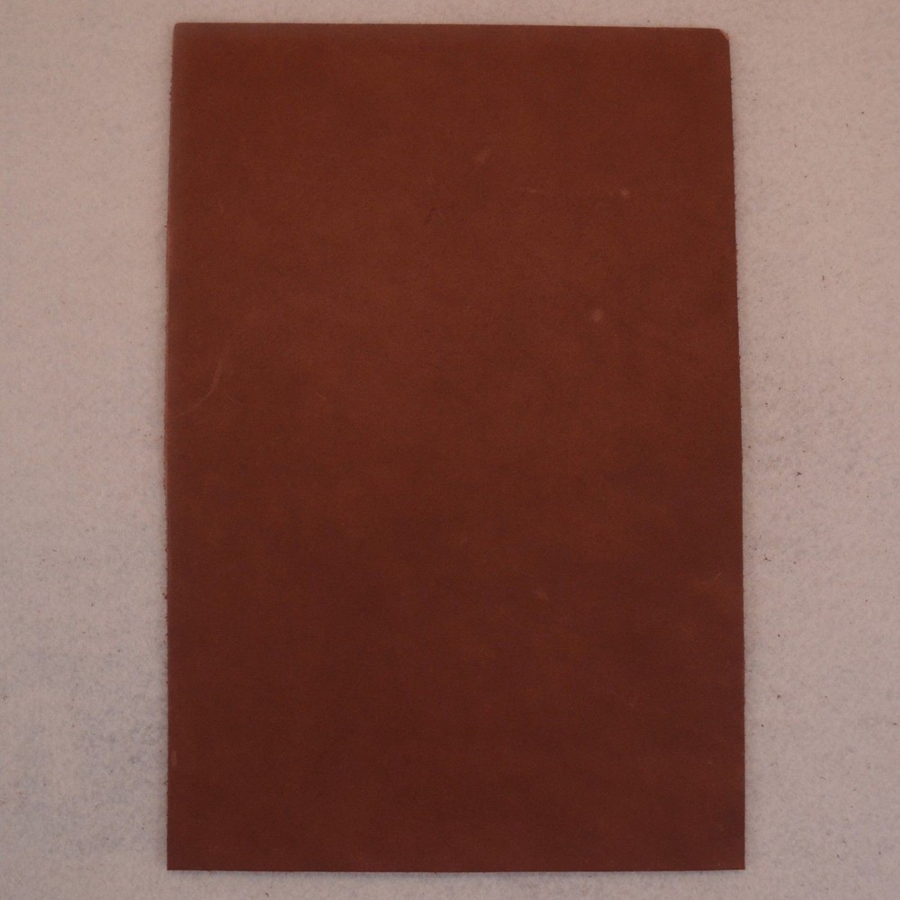 Leather Piece - 8 x 12 - British Chestnut - Oil Tan Pullup - 1 piece (E295)