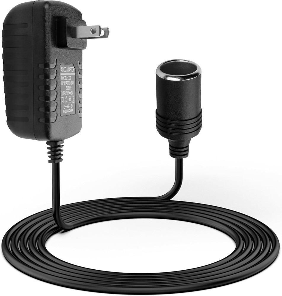 AC to DC Converter 24W 12V Car Cigarette Lighter Adapter