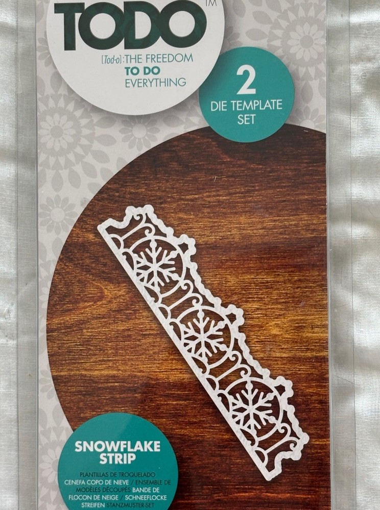 TODO- SNOWFLAKE STRIP Die- New