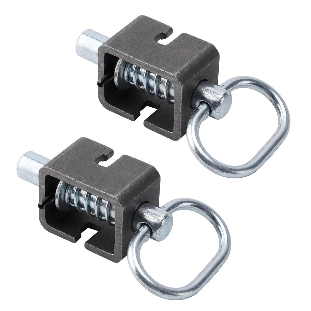 2Pack SPARKWHIZ Universal Spring Trailer Gate Weld-On Spring Latch Lock Assembly
