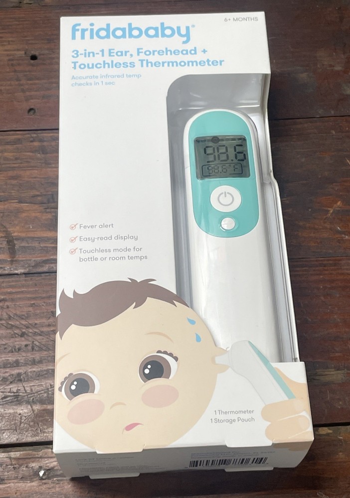 FridaBaby Forehead Thermometer - White