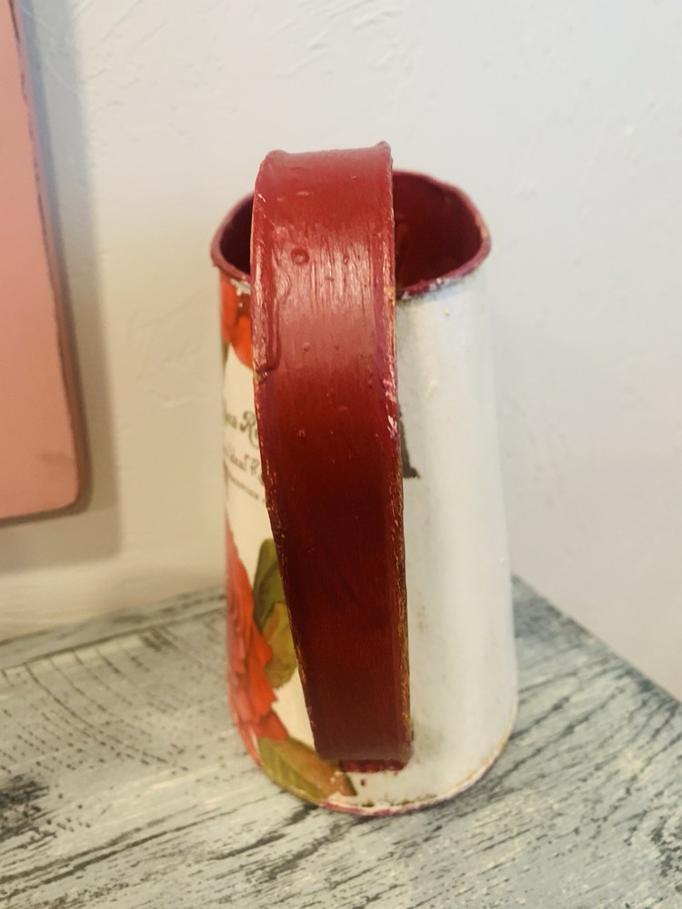 Rose themed Metal Water Can