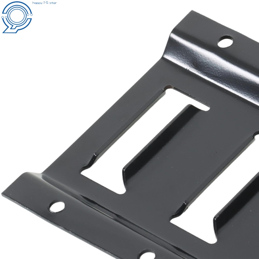 8 Pack 4' E Track Tie Down Rail For Garages Vans Powder-Coat Black Galvanized