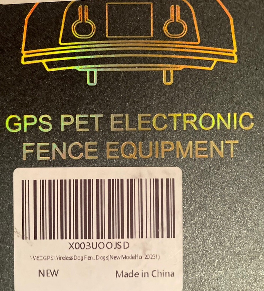 GPS Pet Fence Training Collar