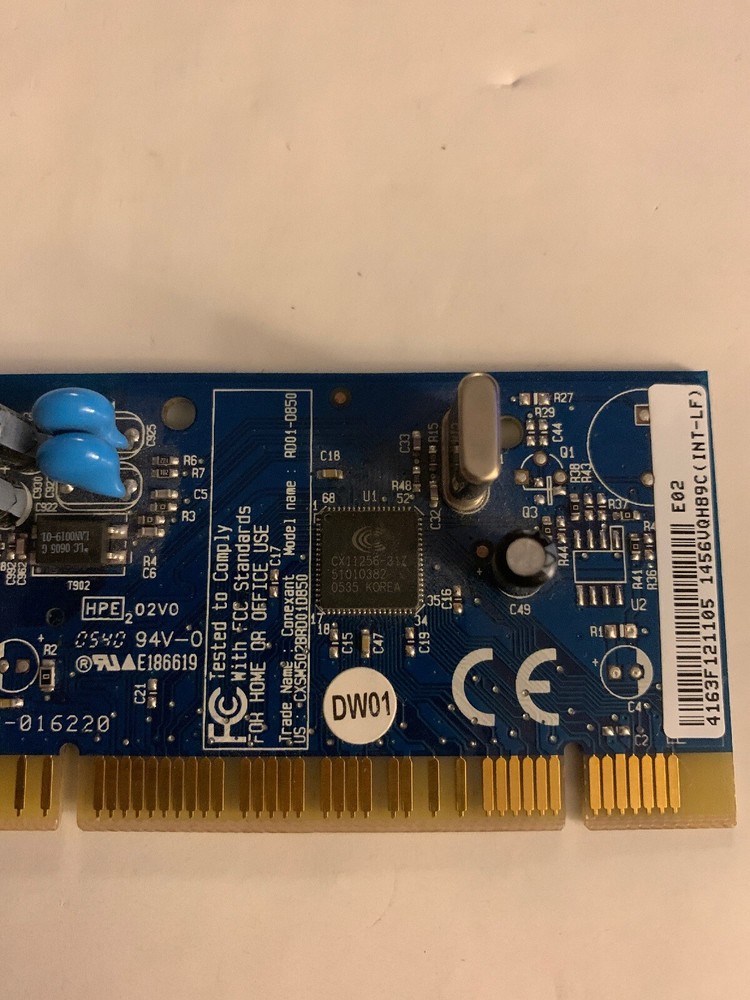 Conexant internal modem RD01-D850 (RD01D850) 56 Mbps