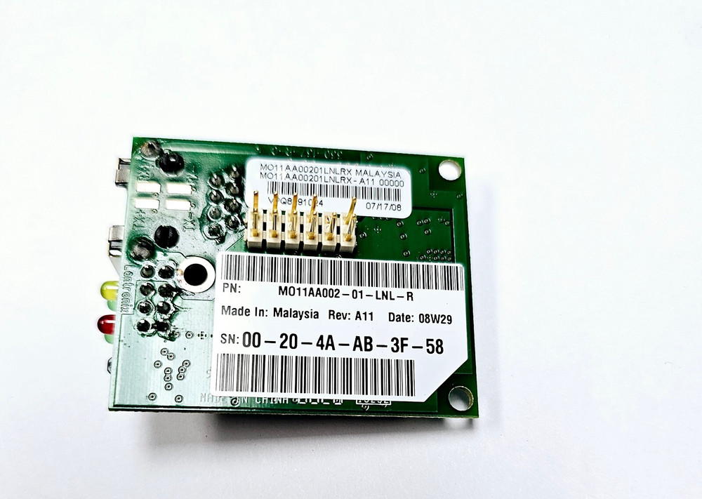 Lantronix M011AA002-01-LNL-R Micro Embedded Device Server USED