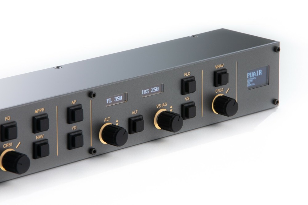 Xplane, MSFS2020 flight simulator general autopilot controller with OLED display