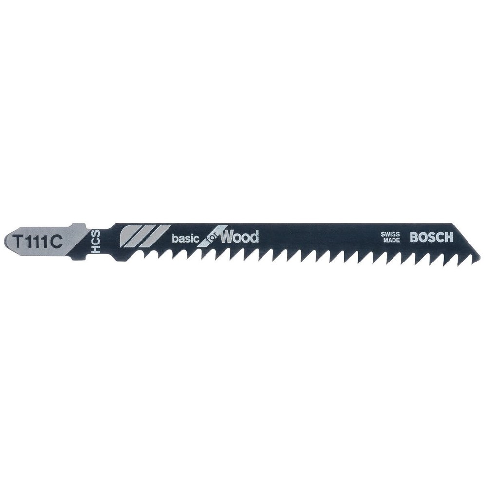 Bosch T111C Basic for Wood Jigsaw Blades (100 Pack)