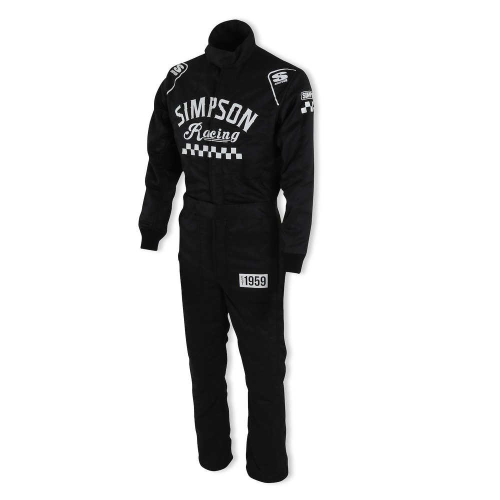 Simpson CK02221 CheckersClassic 2 Layer Racing Suit Medium