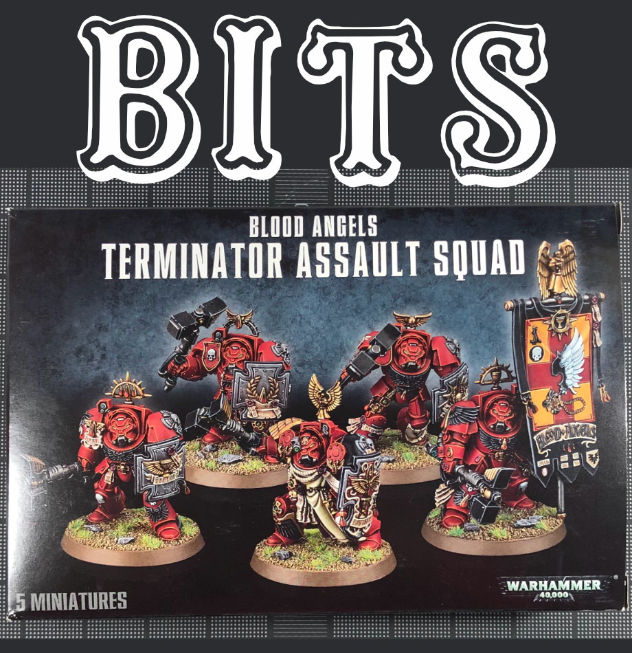 Warhammer 40k Blood Angels Assault Terminators Bits Space Marines Adeptus OOP