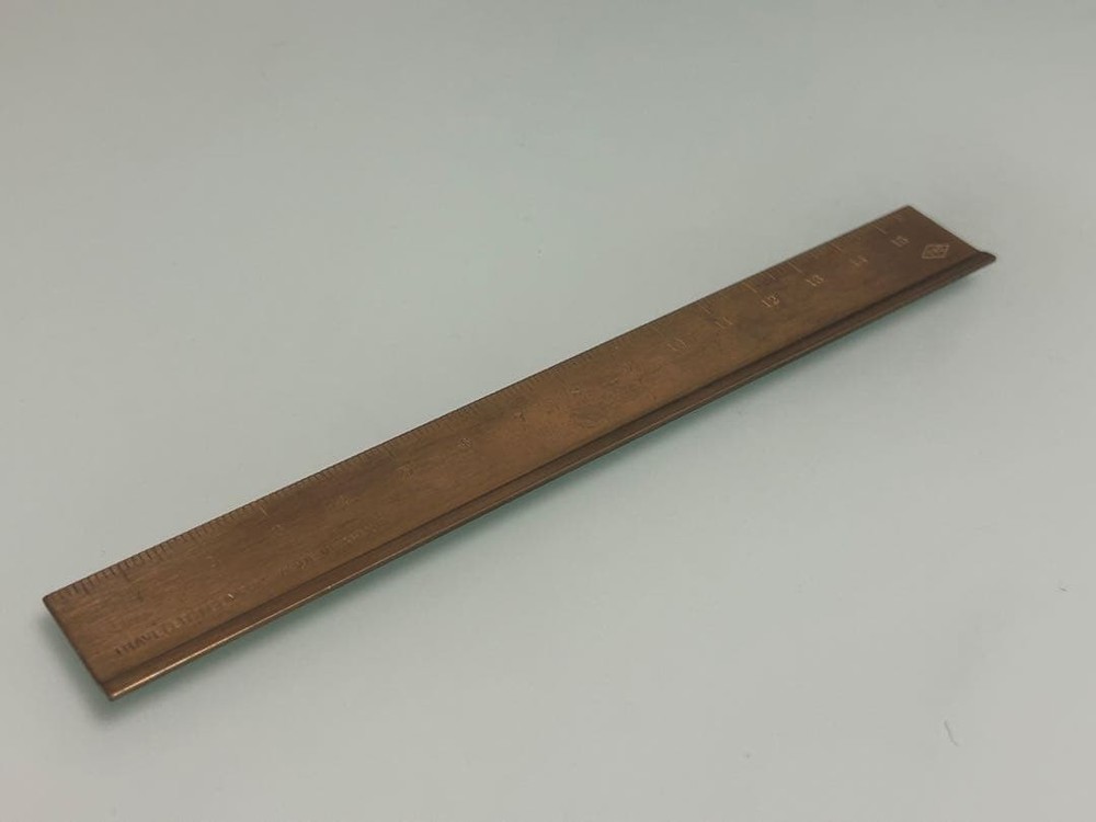 Midori Brass ruler #25f024
