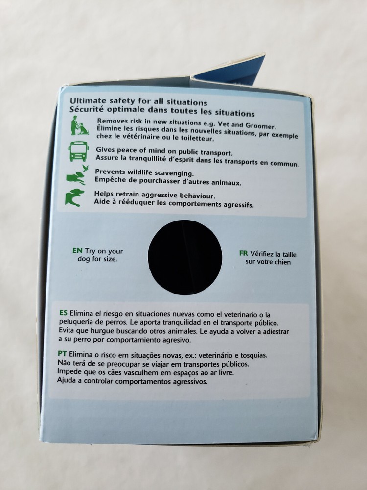 Baskerville Ultra Muzzle for Dogs, Size 3 Black Comfortable dog friendly design