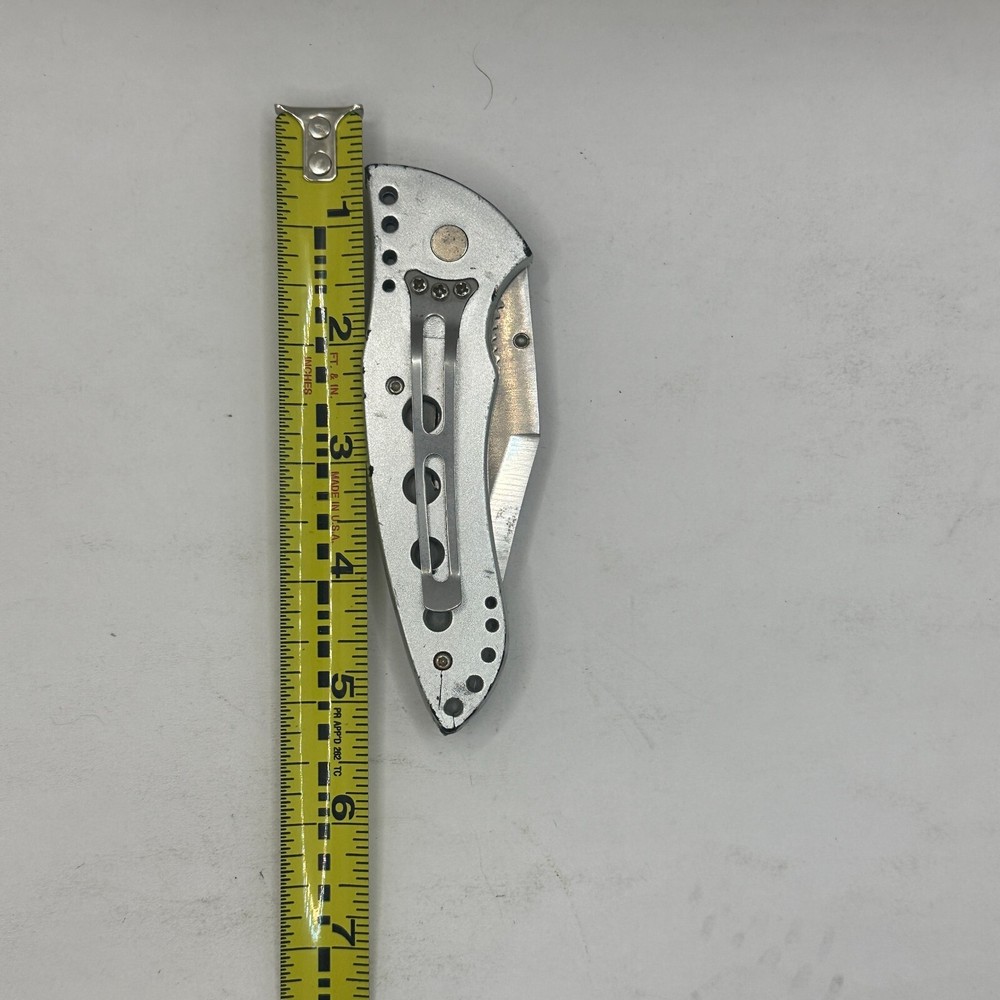 VINTAGE Imported Serrated Folding Knife
