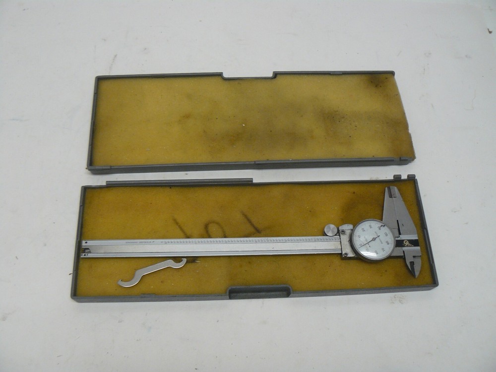 Dial Caliper 8 inch .001" with case