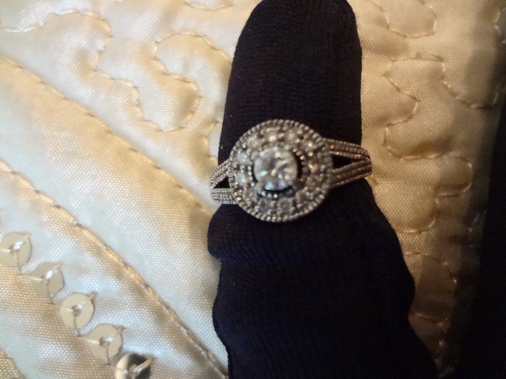 #61--VINTAGE ATI STERLING SILVER RING--925--SIZE-6--