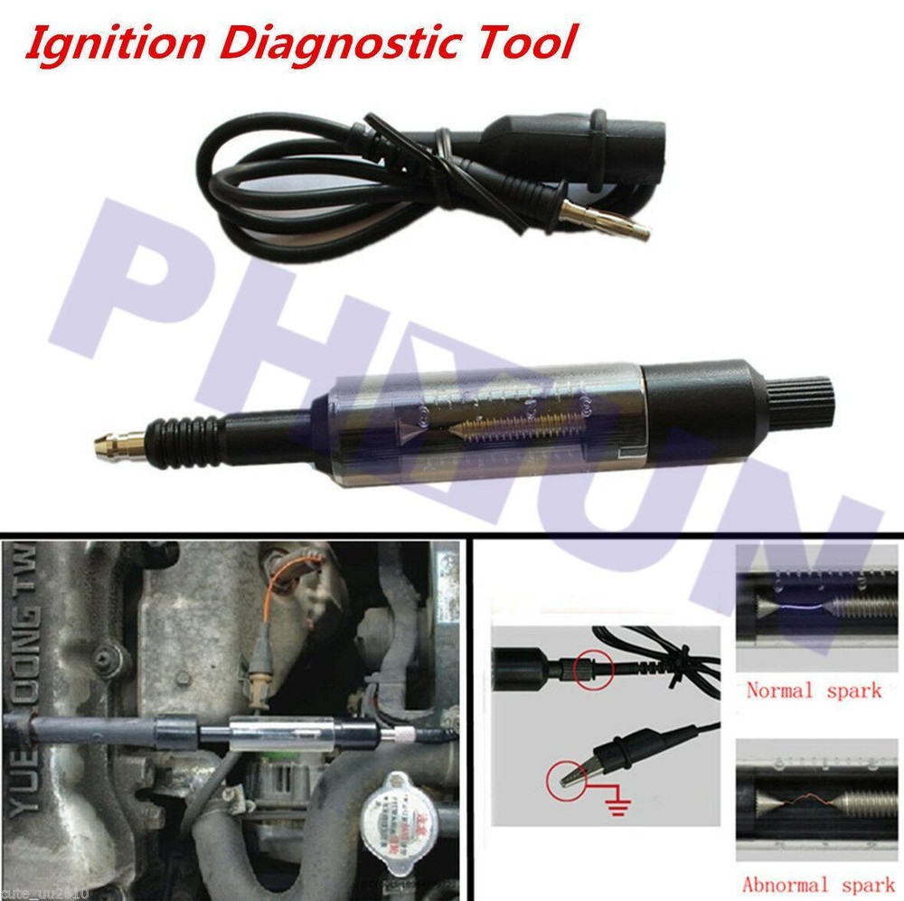 Car Spark Plug Tester Coil Overs Detector Ignition System Diagnostic Test Tool
