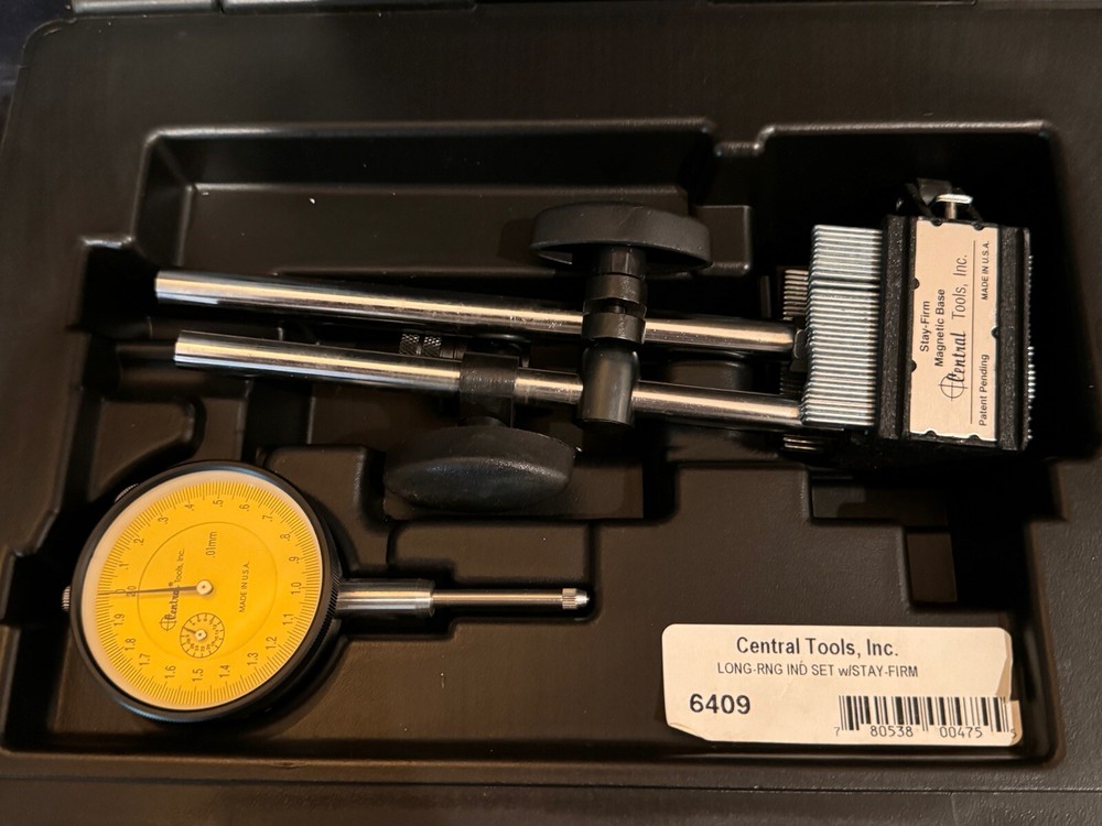 Central Tools 6409 30mm Range Dial Indicator Set